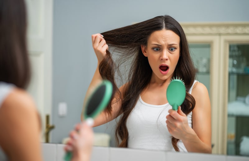 perte de cheveux